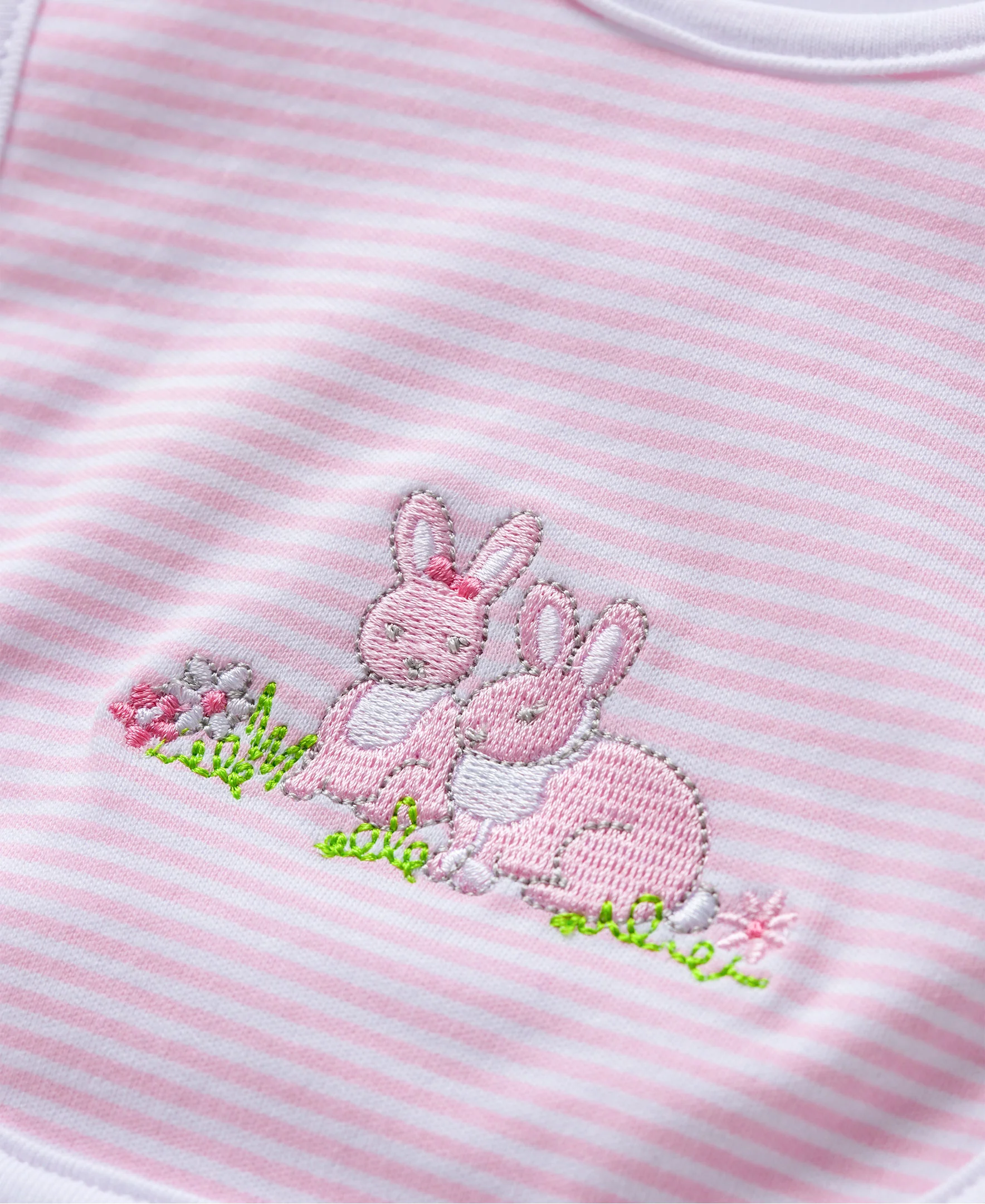Baby Bunnies Bib & Burp Set - Image 2