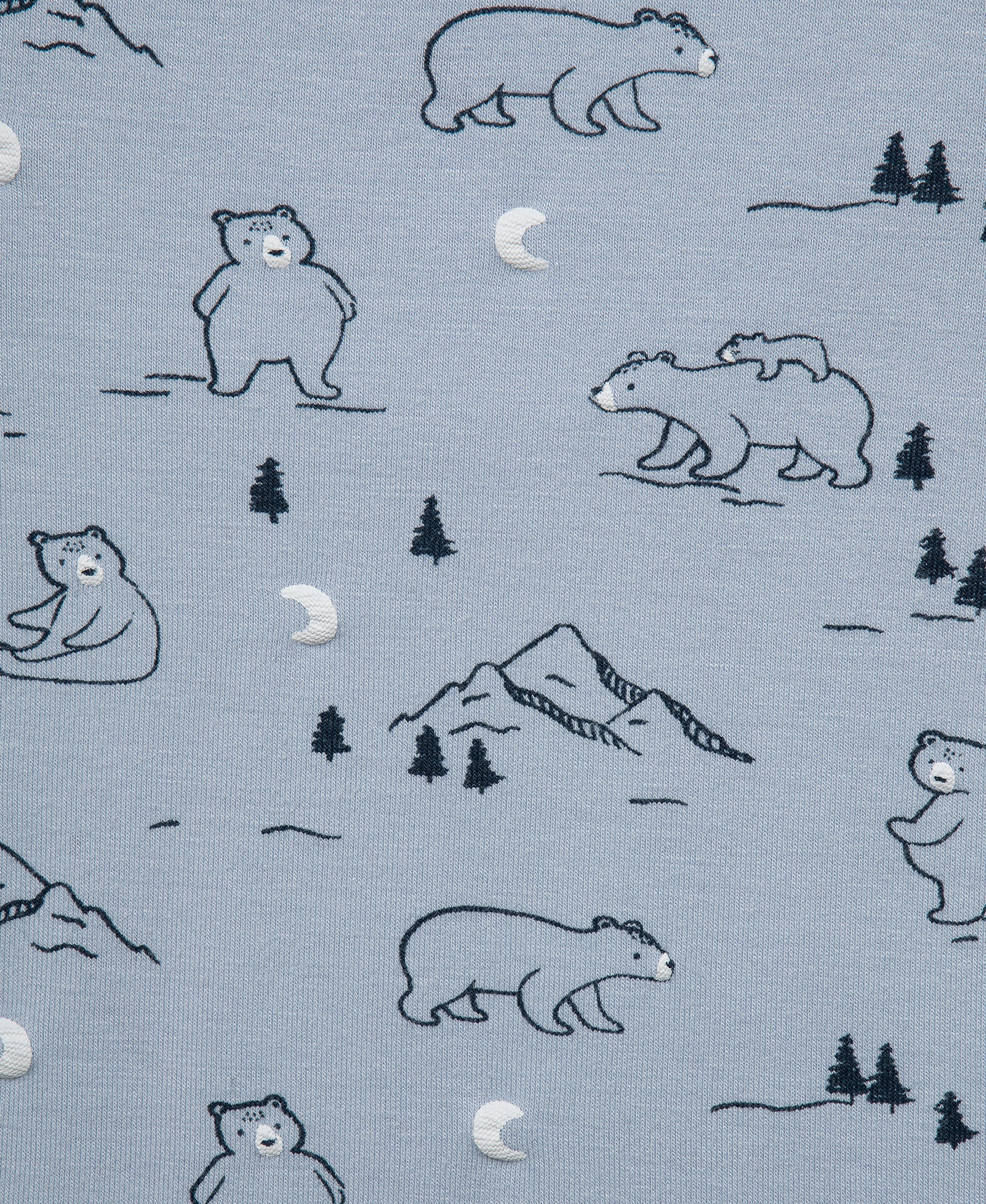 Bear 4-Piece Pajama Set (2T-4T) - Image 3