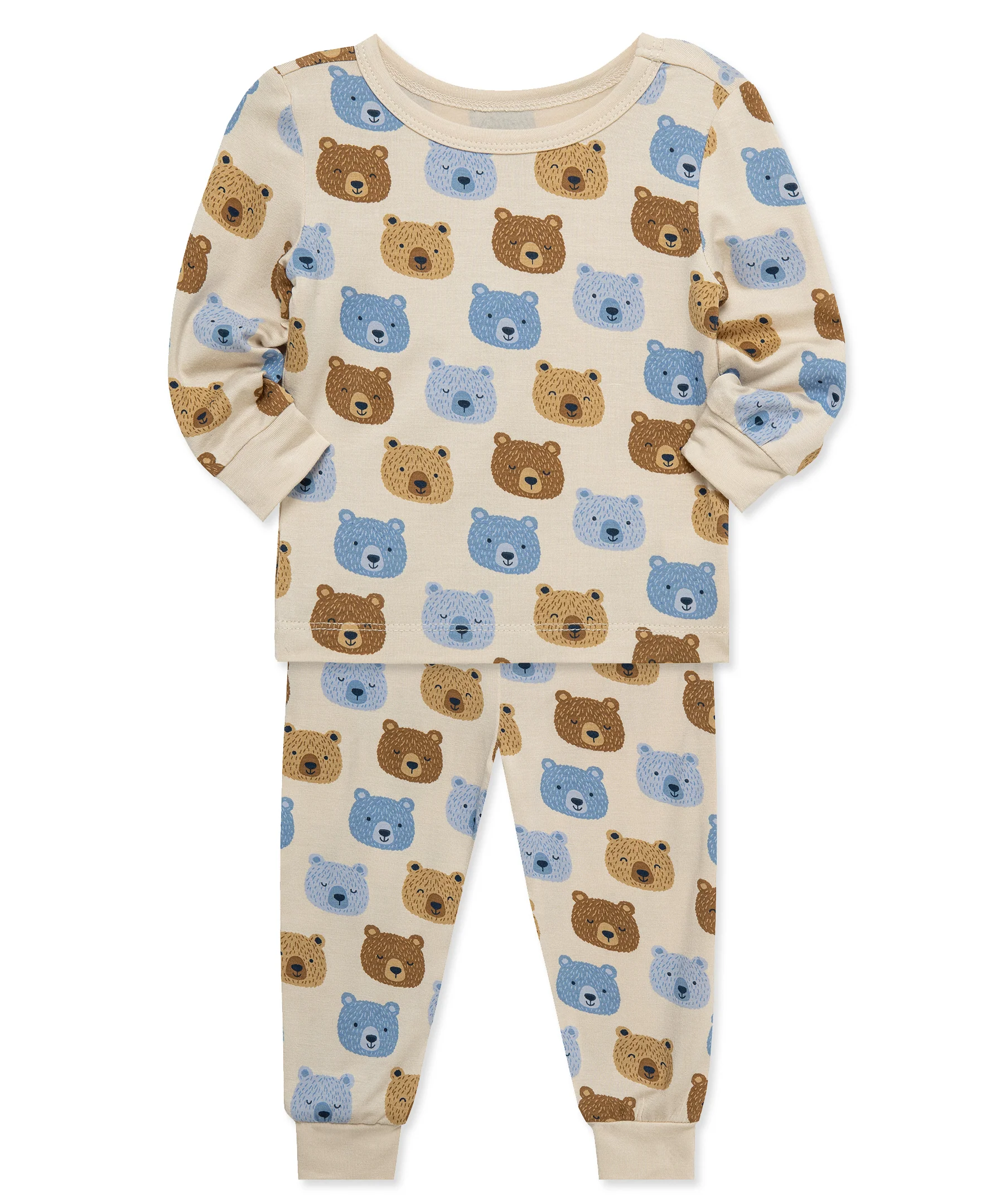 Bear 4-Piece Pajama Set (2T-4T) - Image 4