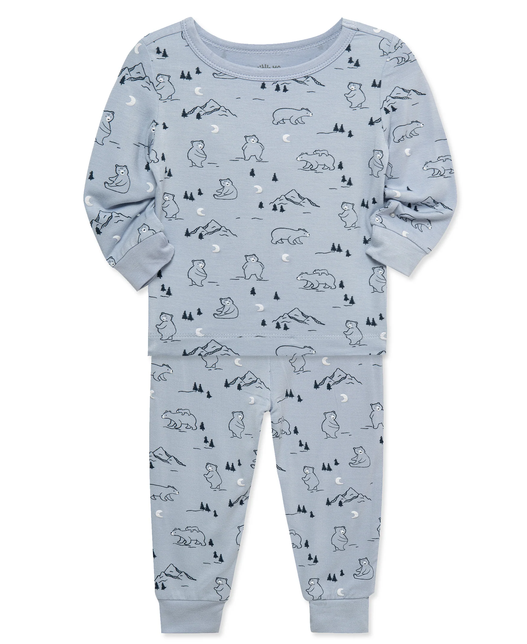 Bear 4-Piece Pajama Set (2T-4T) - Image 5