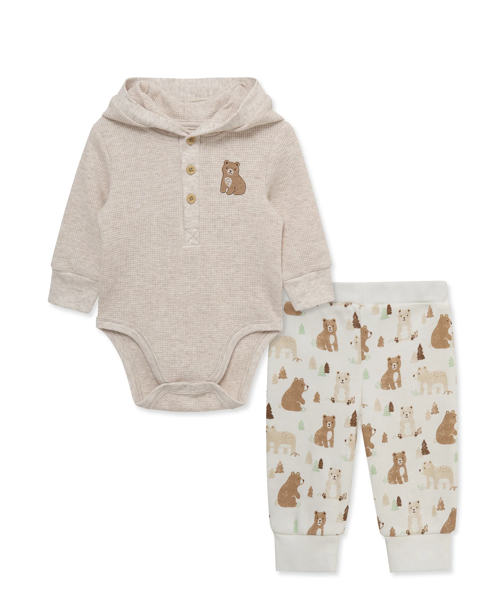 Bear Bodysuit & Pant Set