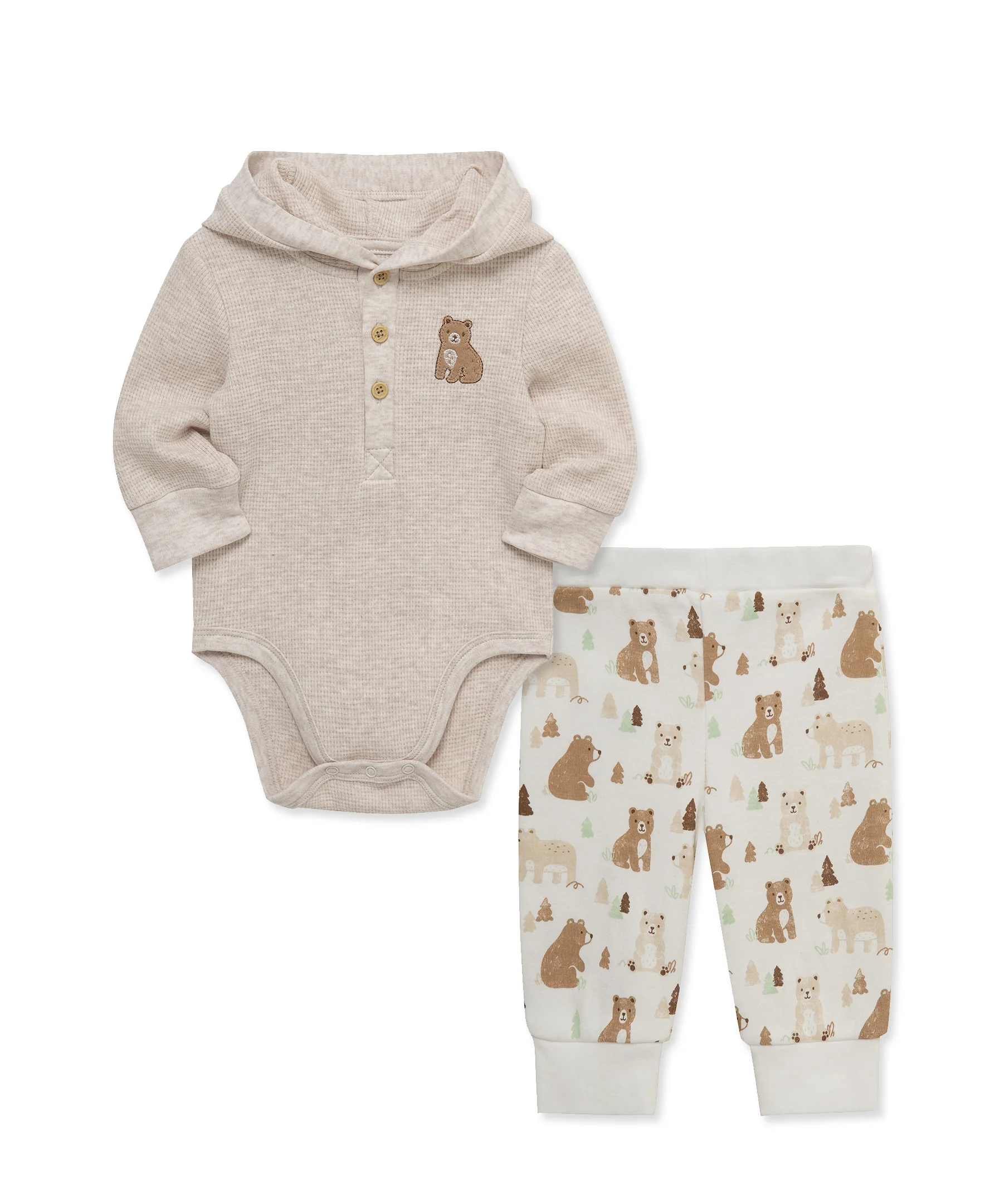 Bear Bodysuit & Pant Set - Image 4
