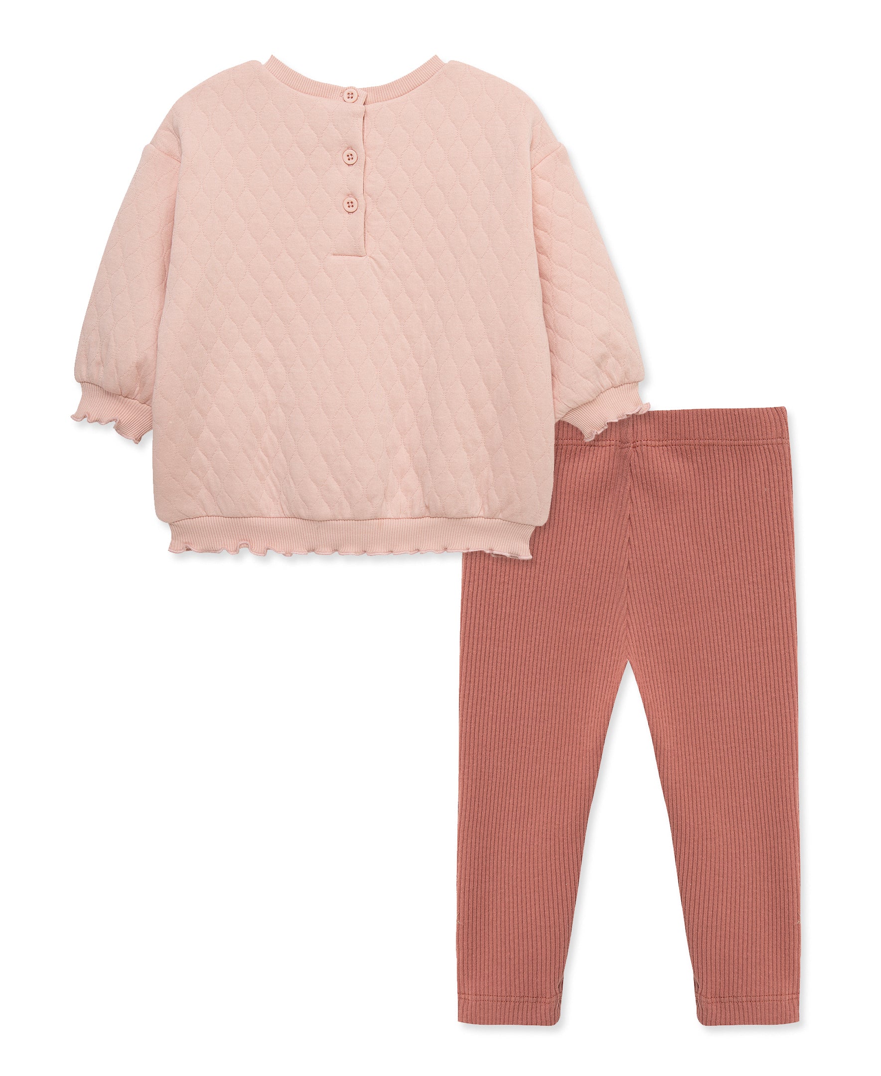 Bow Sweatshirt Set (2T-4T) - Image 5