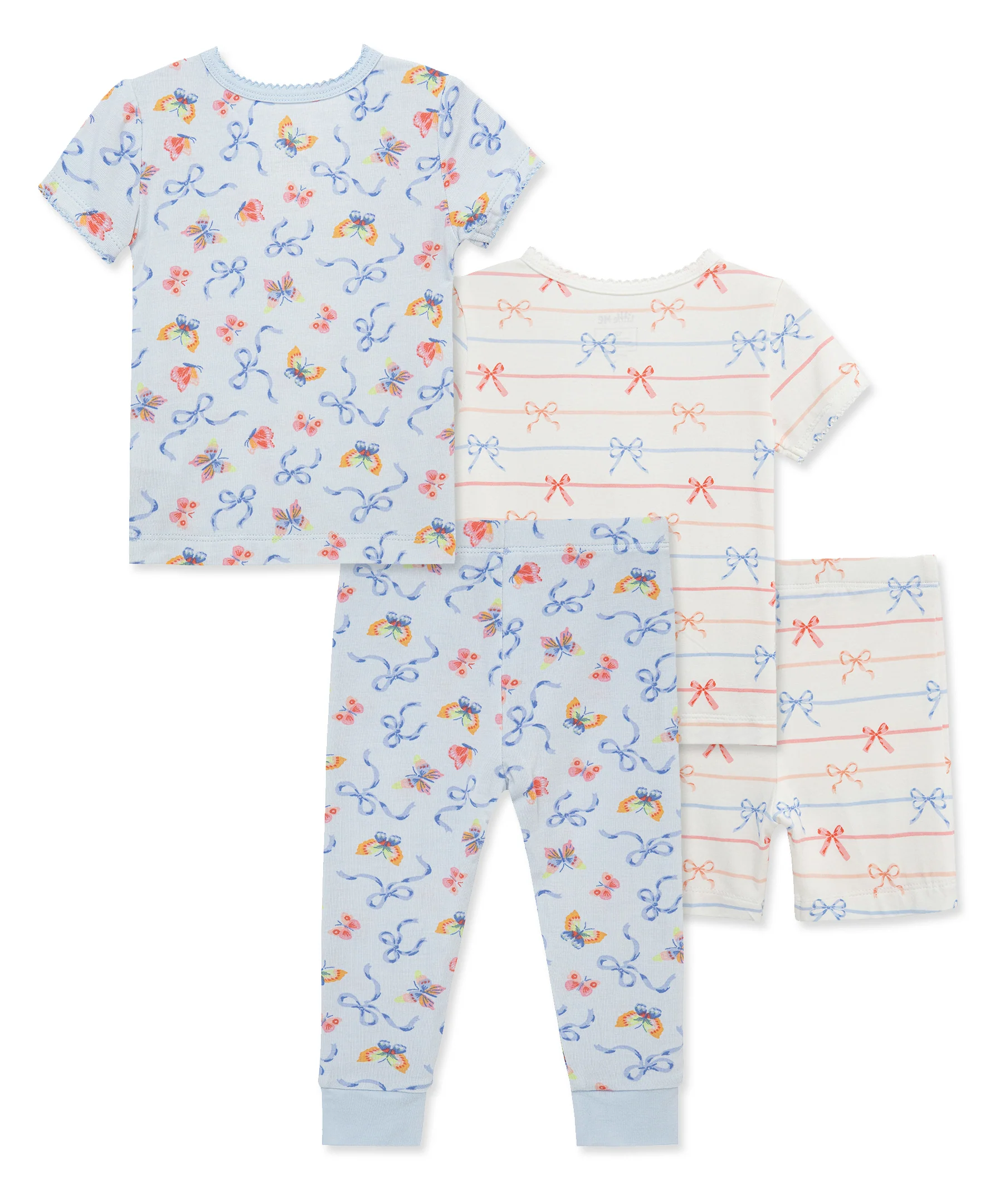 Bows 4-Piece Pajama Set (12M-24M) - Image 6