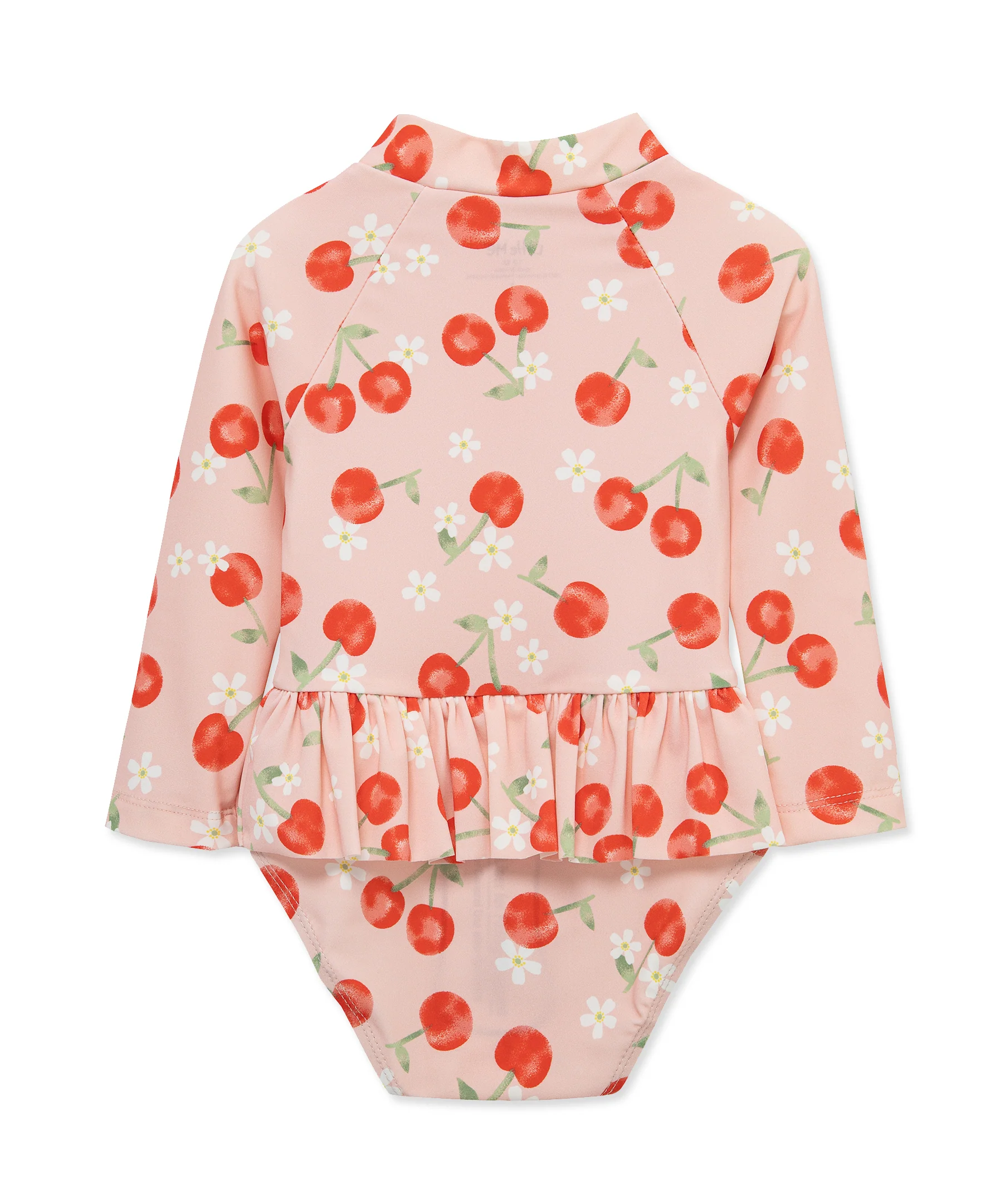 Cherry 1-Piece Rashguard Suit (2T-4T) - Image 4