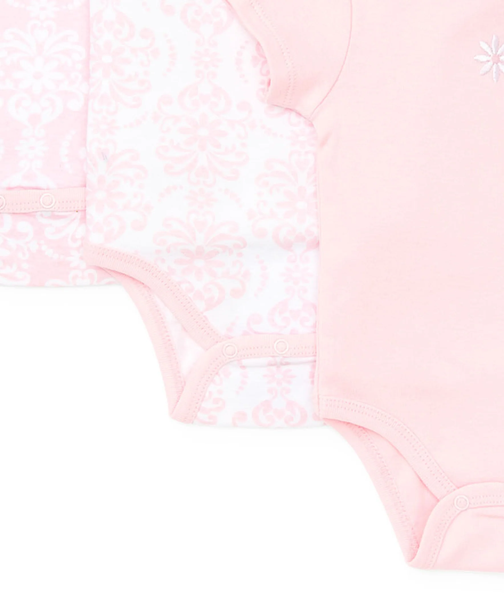 Damask Scroll 3-Pack Bodysuits - Image 3
