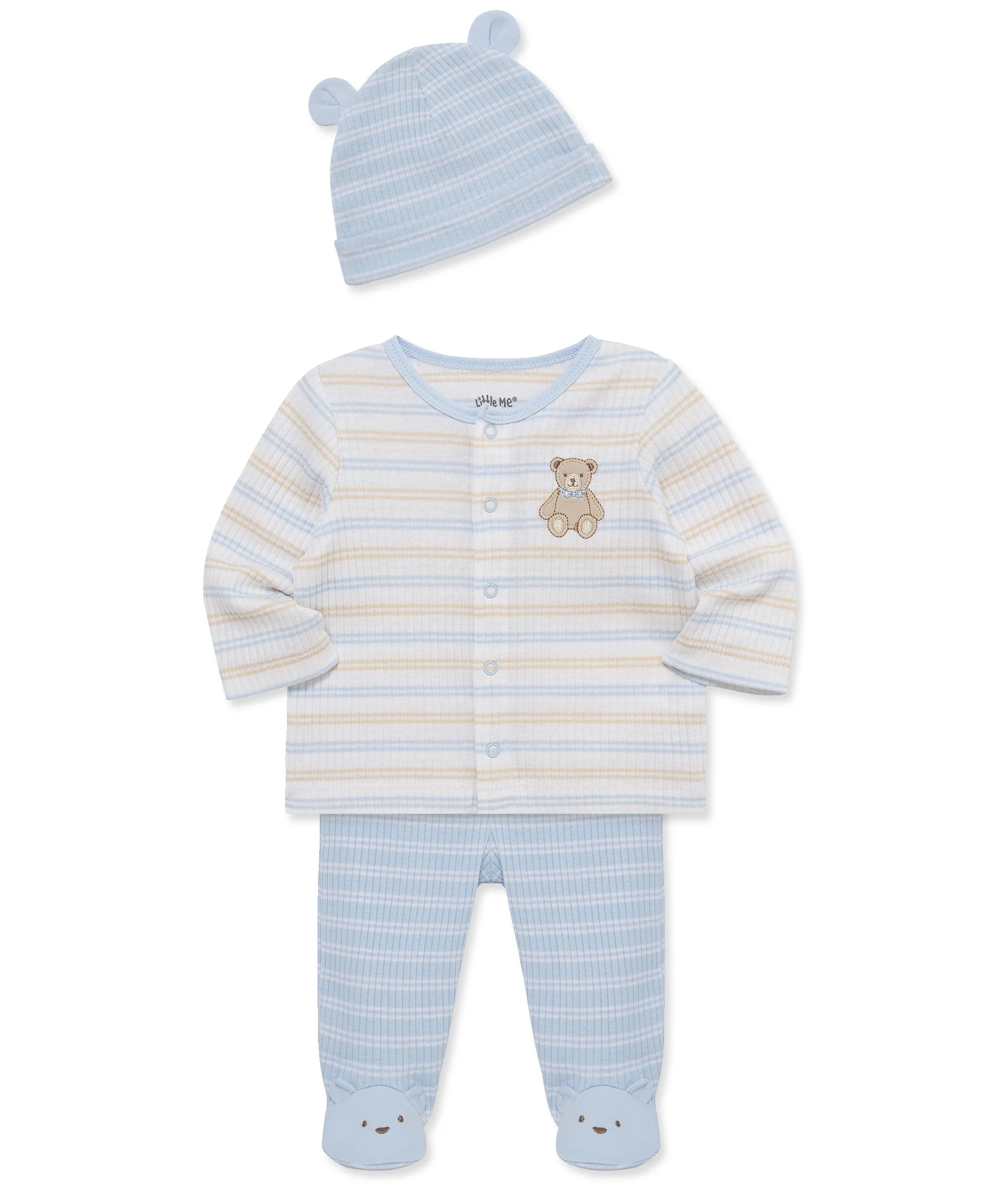 Dashing Bears Cardigan Set & Hat - Image 4