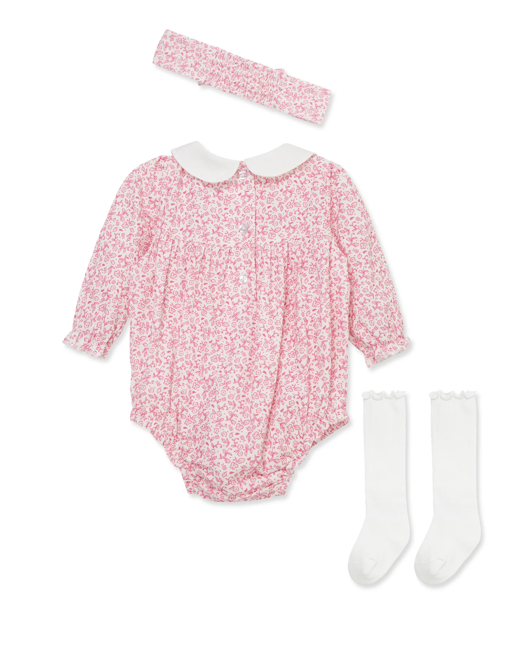 Floral Outline Woven Bubble Set - Image 4