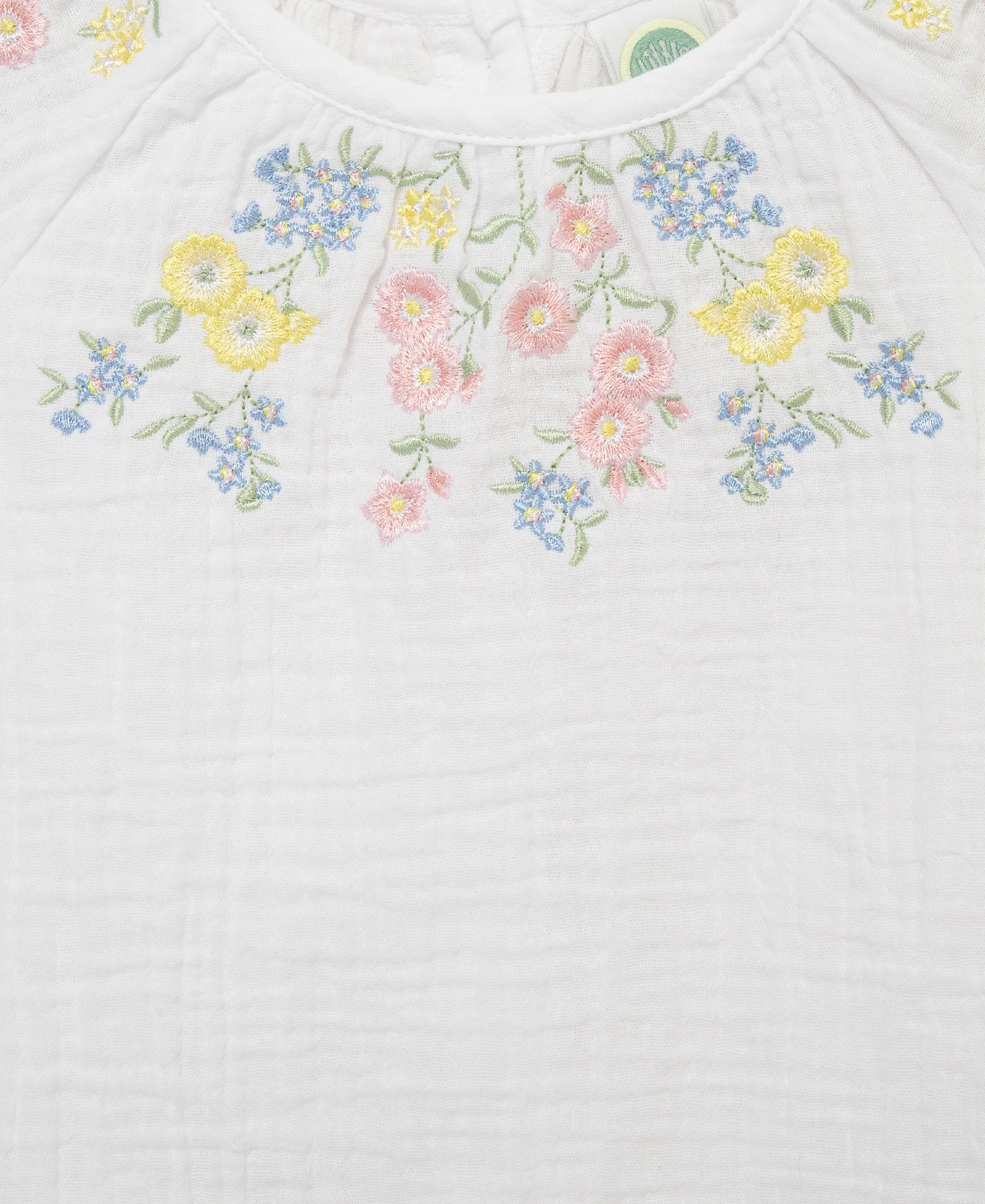 Floral Woven Short Set & Headband - Image 2