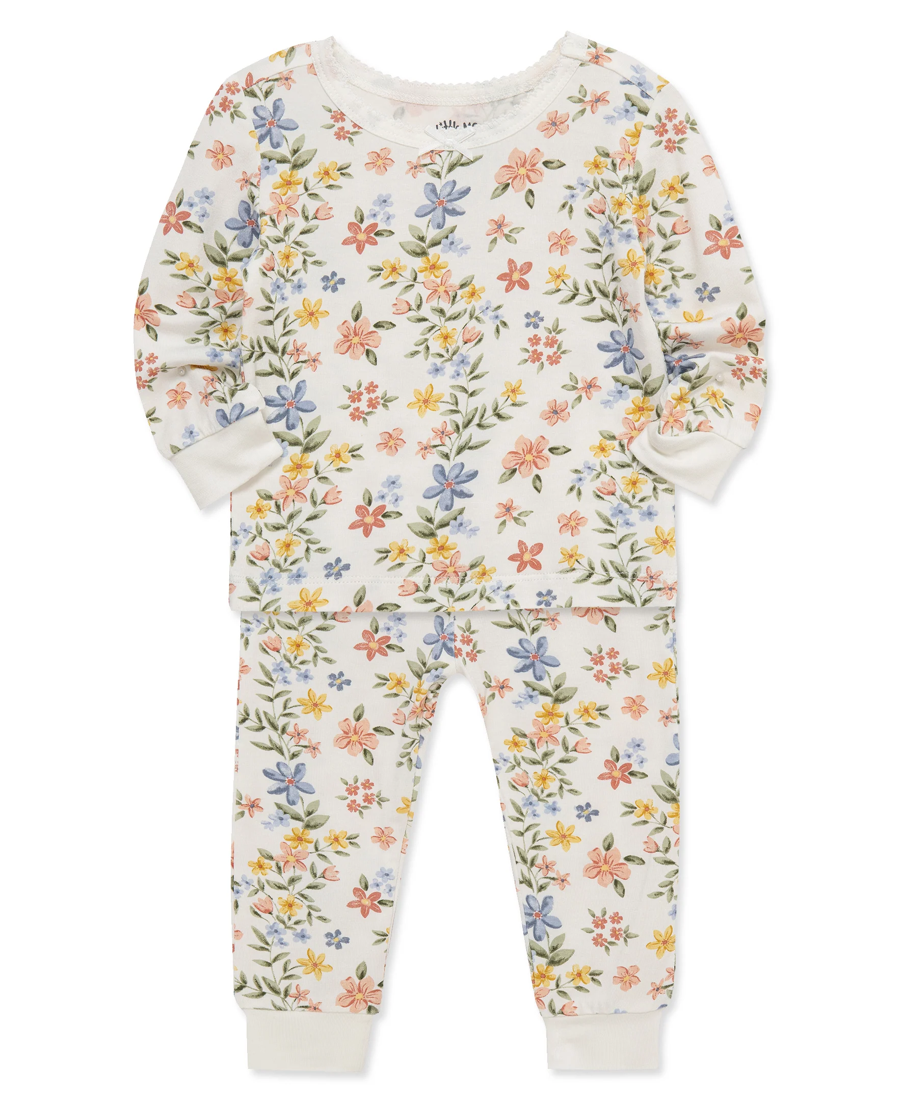 Garden 4-Piece Pajama Set (2T-4T) - Image 5