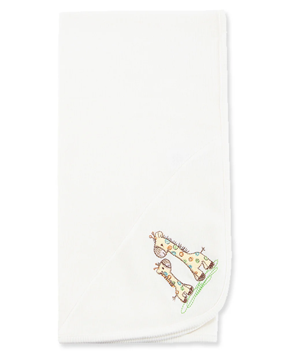 Giraffe Receiving Blanket - Image 3