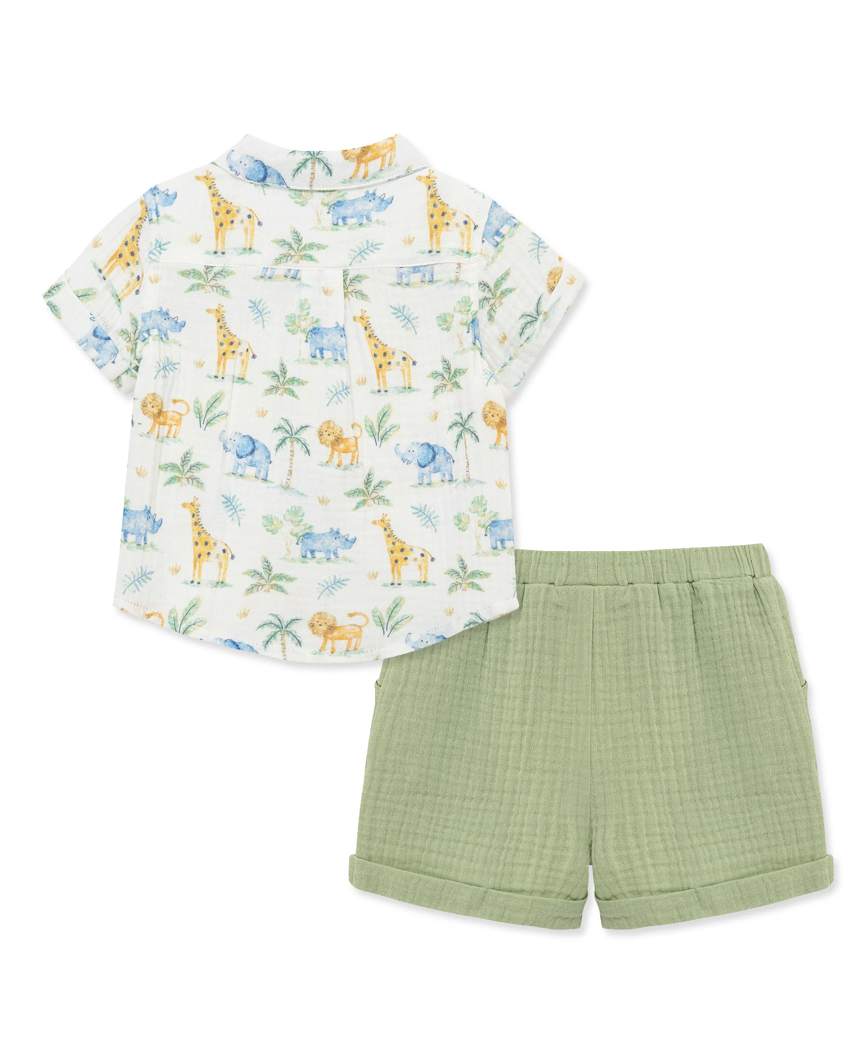 Jungle Gauze Short Set - Image 5