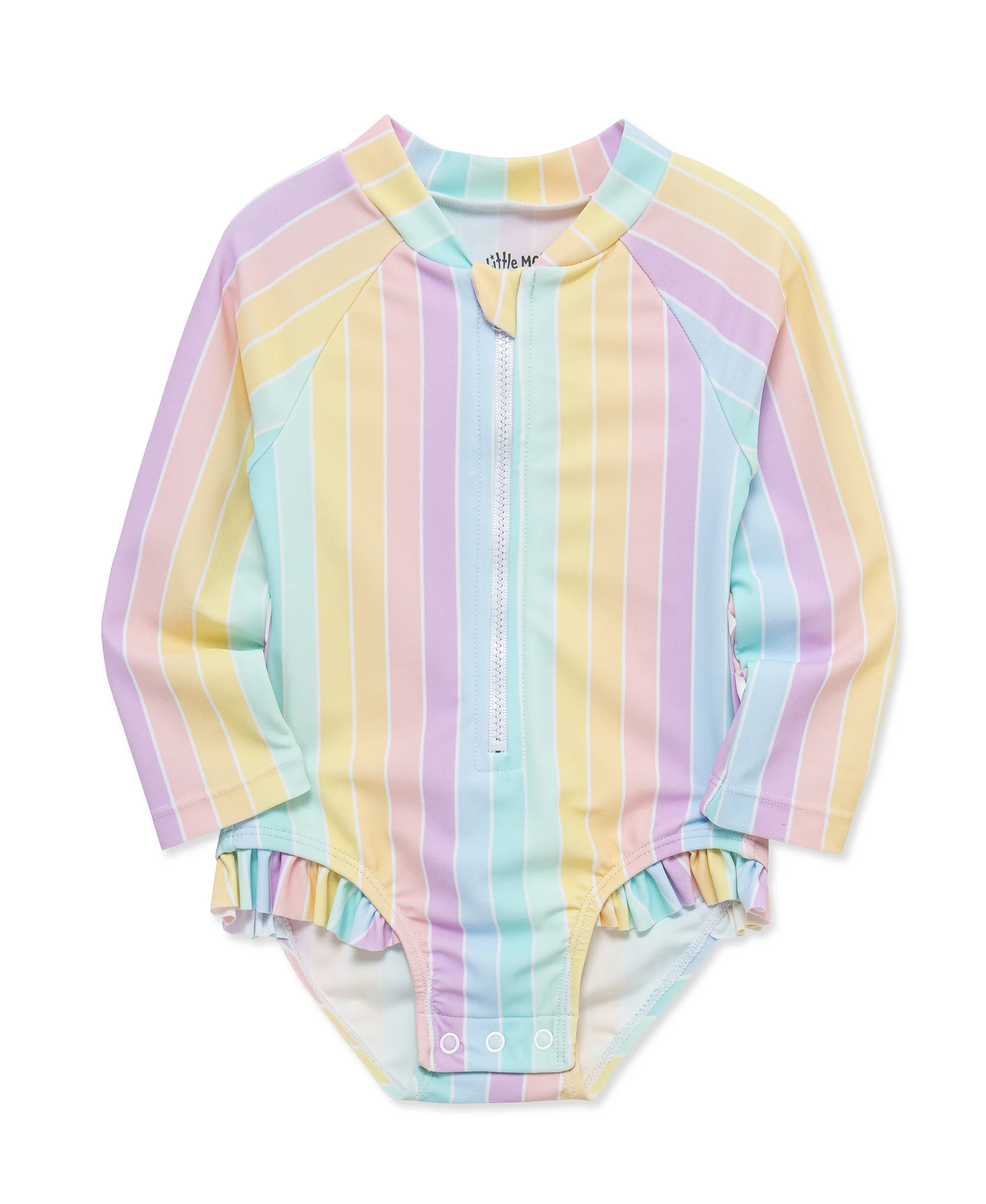 Multi Stripe 1-Piece Rashguard (6M-24M) - Image 3