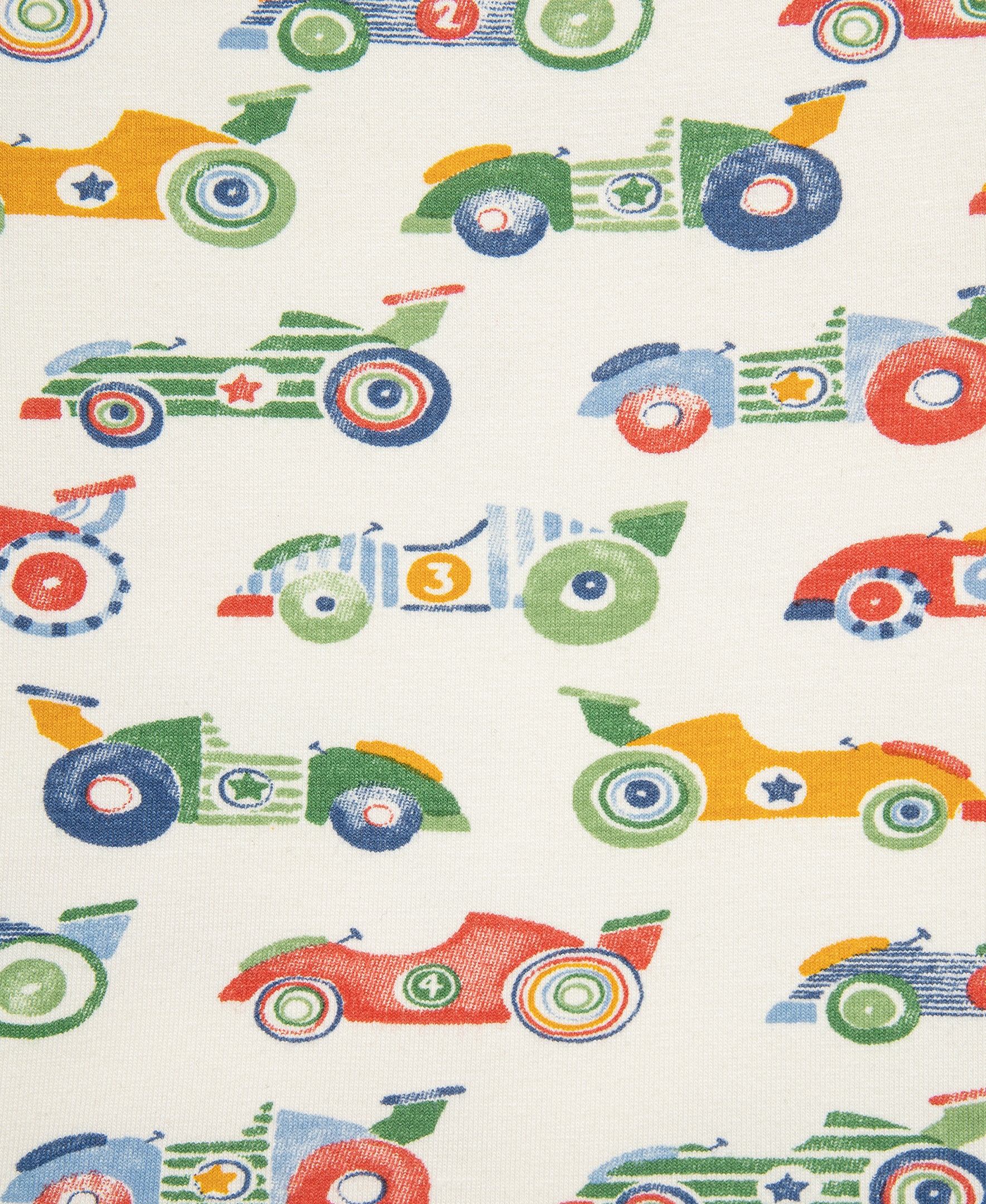Race Car 4-Piece Pajama Set (2T-4T) - Image 3