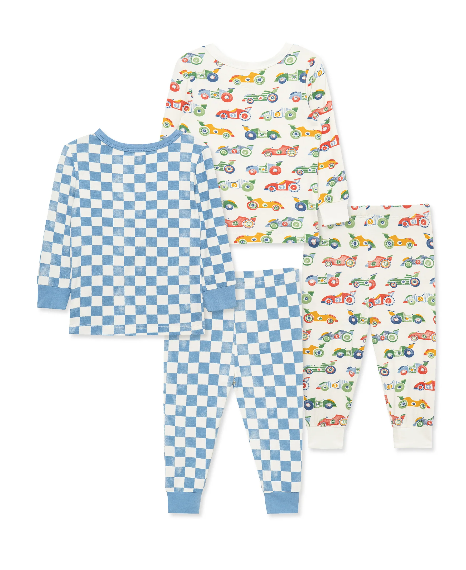 Race Car 4-Piece Pajama Set (2T-4T) - Image 6