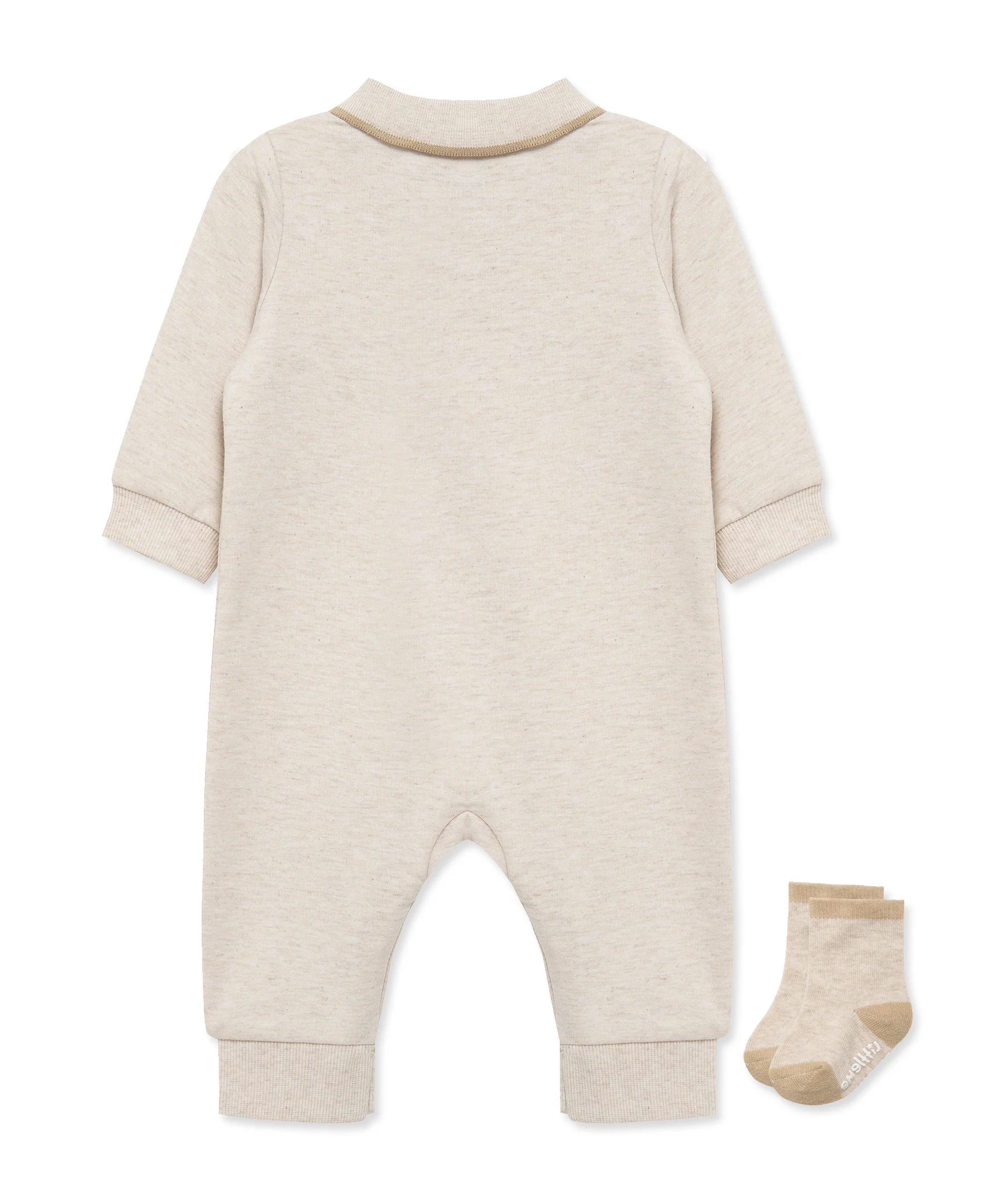 Safari Coverall & Socks (3M-12M) - Image 4