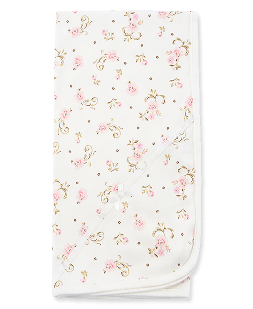 Vintage Rose Receiving Blanket - Image 3