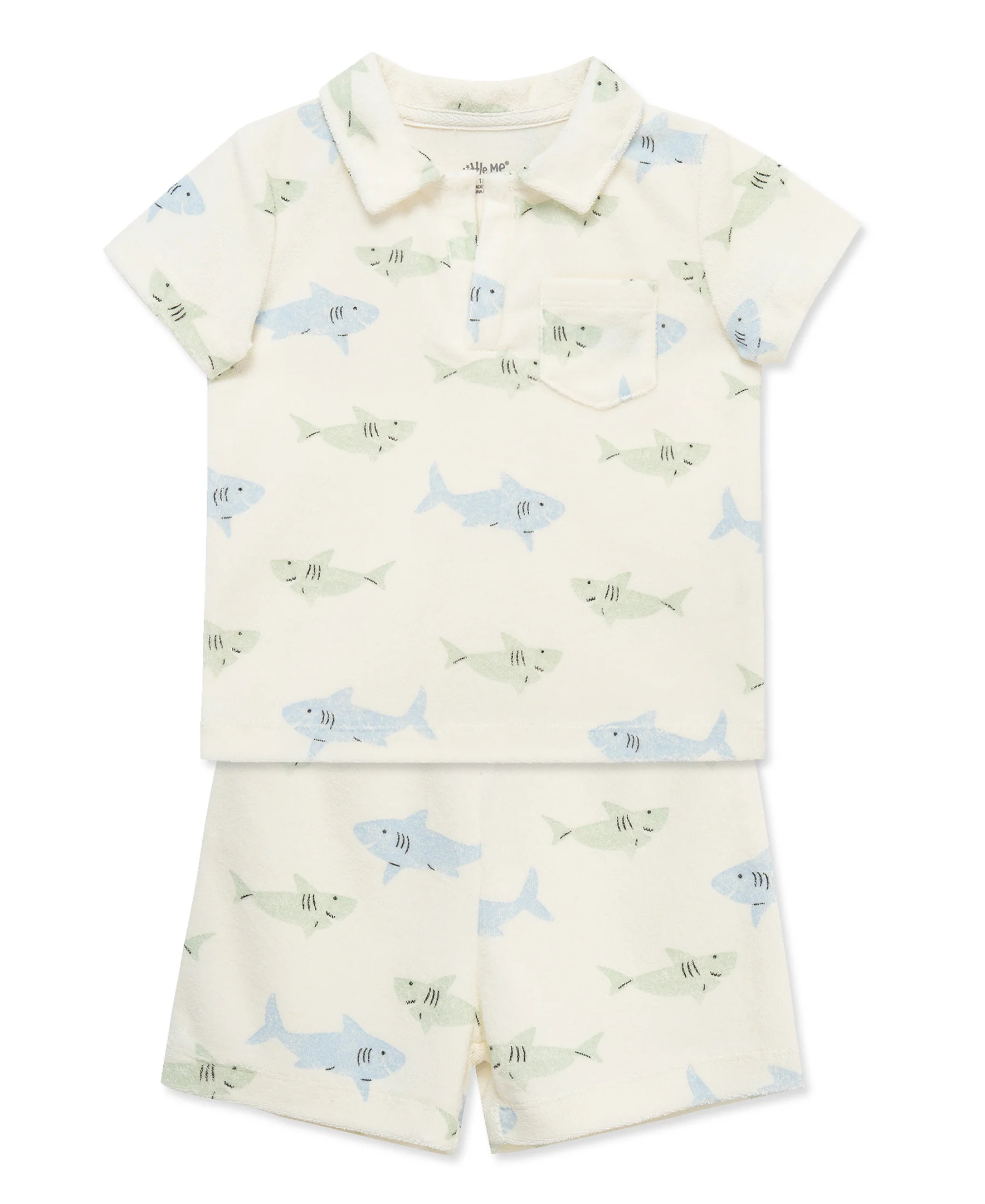 Shark Terry Short Set (2T-4T) - Image 3