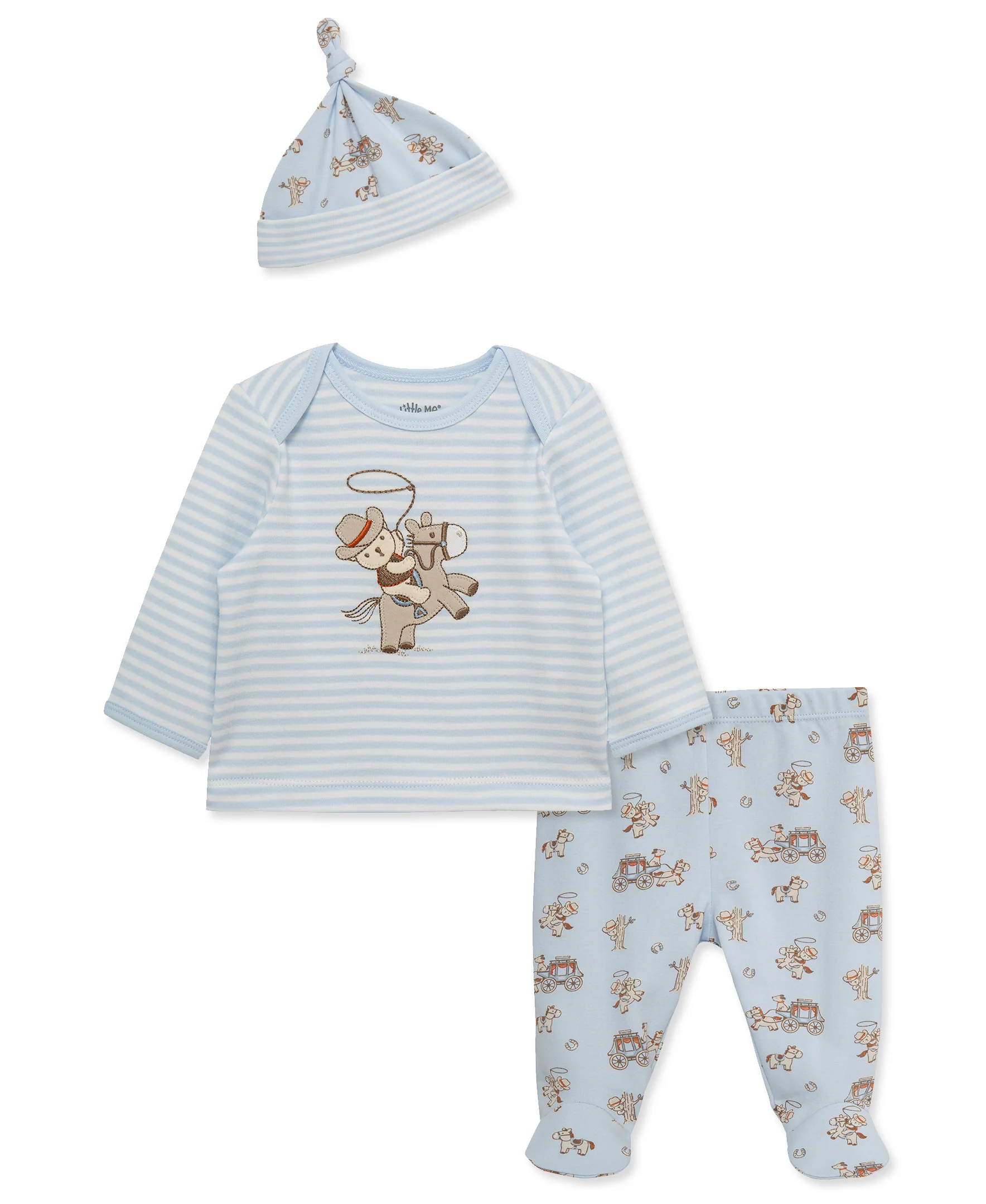 Western Footed Pant Set (NB-9M)